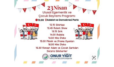 Balçova’da 23 Nisan Coşkusu: Bayram Sevinci Tüm İlçeyi Saracak