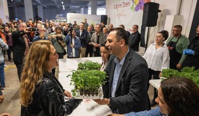 Bornova’da toprağa can, üreticiye destek