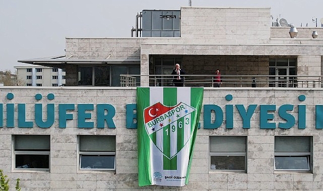 Bursaspor’un şampiyonluk heyecanı Nilüfer’de zirve yaptı