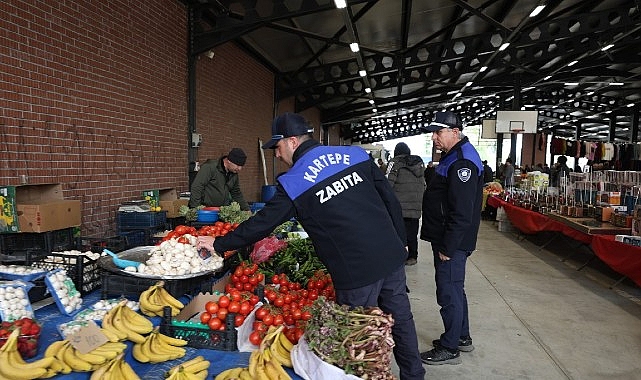Kartepe Zabıtasından Pazar Denetimi