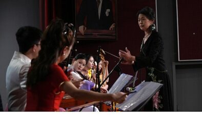 Kültürlerarası Köprü Okan’da Kuruldu: Nanjing Üniversitesi Ulusal Orkestrası Sahnedeydi