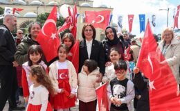 Maltepe’nin Cumhuriyet Meydanı’nda 23 Nisan coşkusu